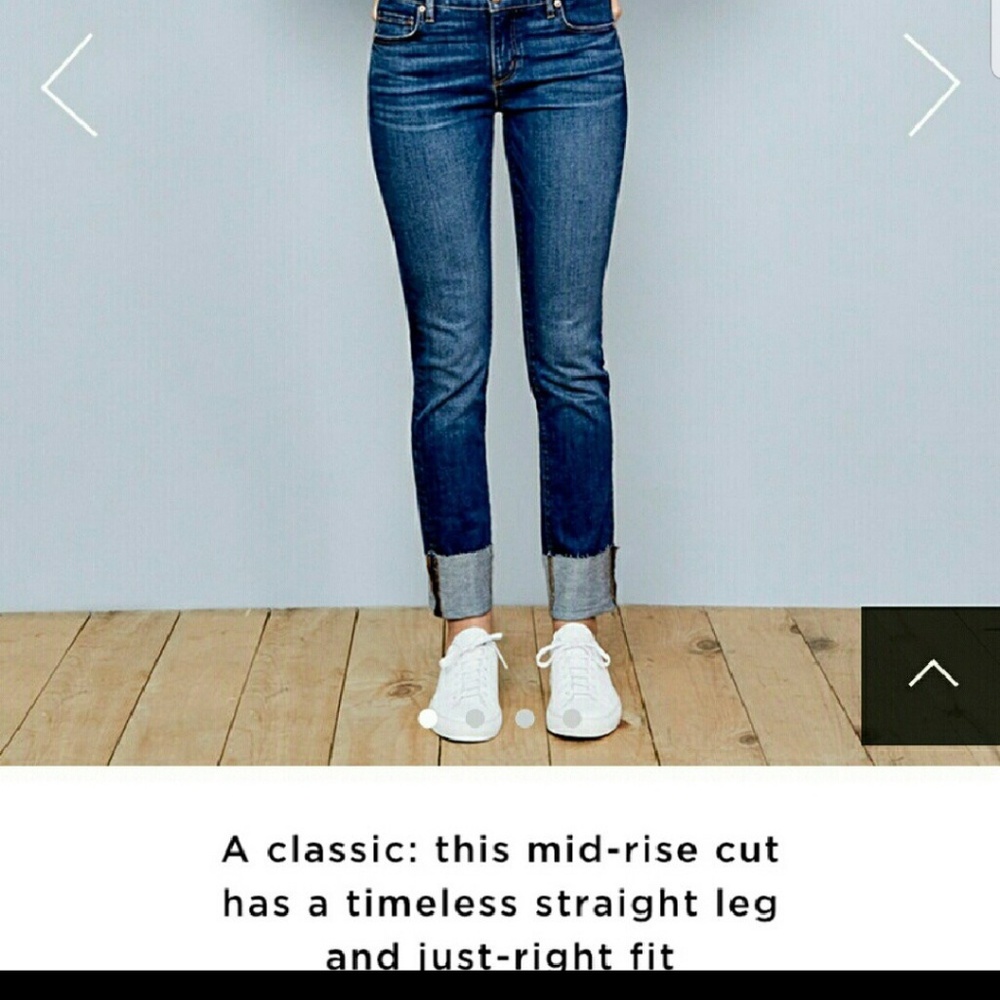 Ann Taylor loft modern straight jeans